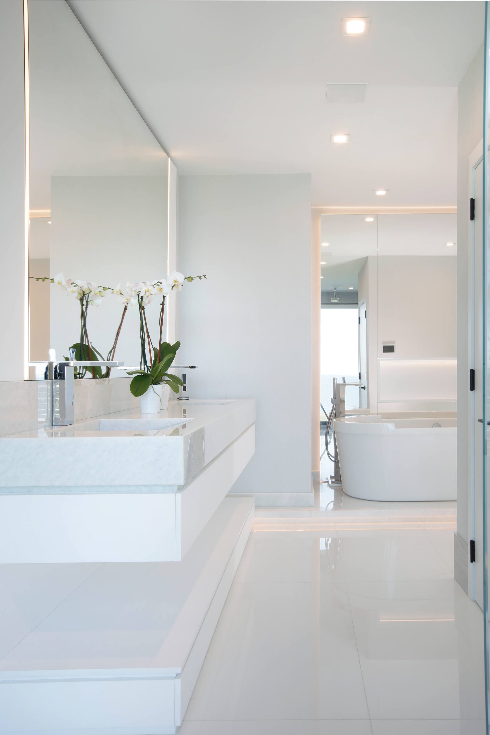 Best Bathroom Interior Design by Britto Charette Interior Designer, Miami Florida