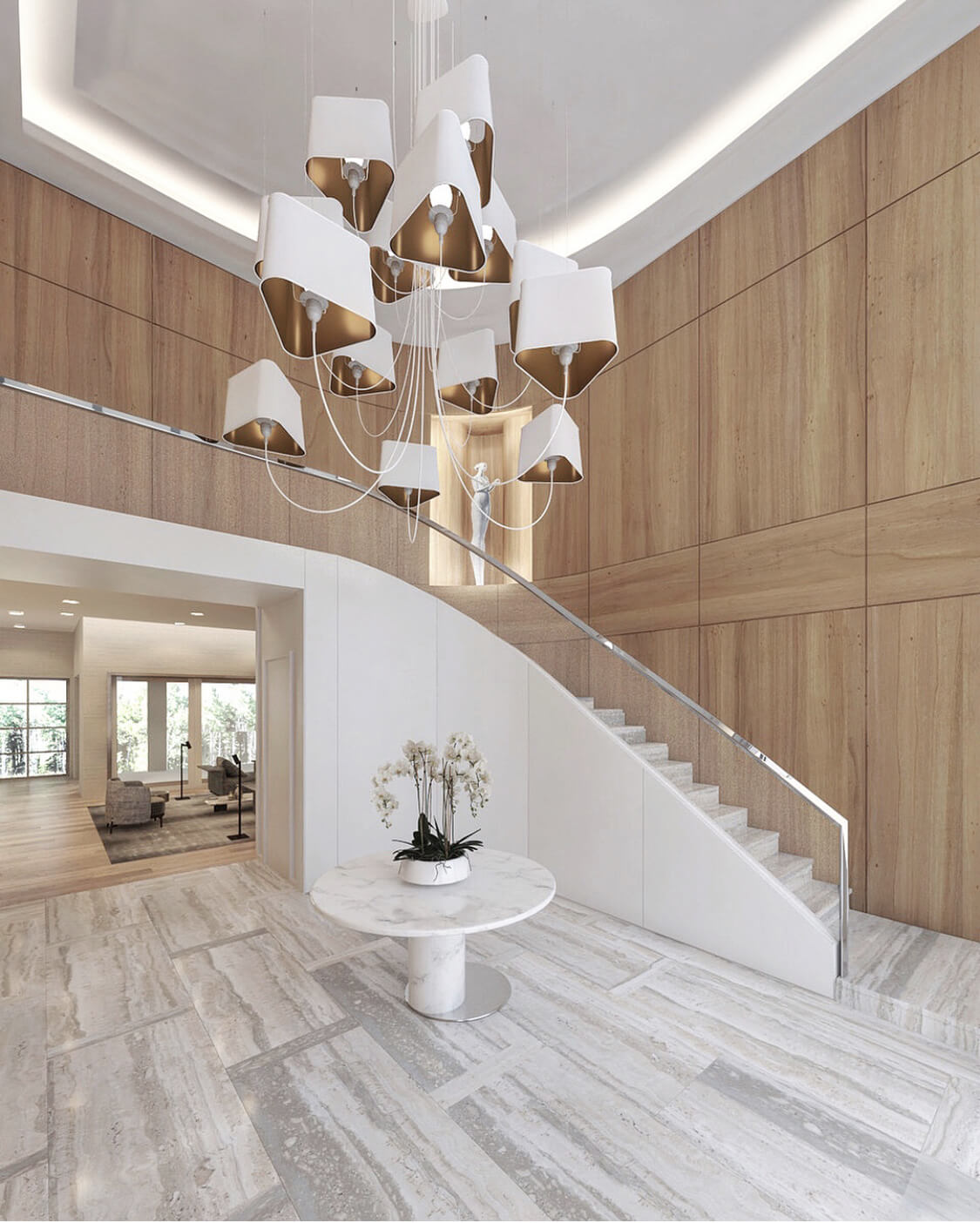 RIVER VALLEY RESIDENCE by Britto Charette Interior Design
