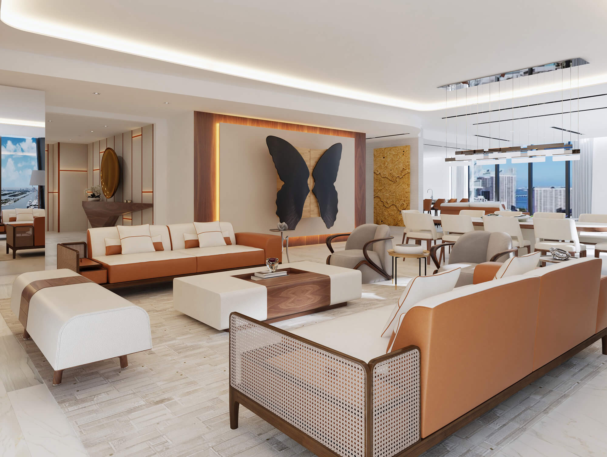 Luxury Interior Designs At Zaha Hadid Building In Miami