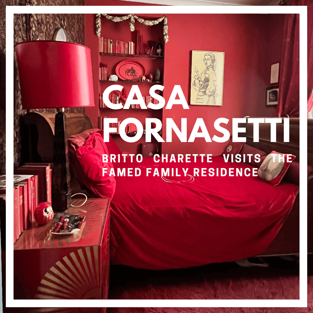 BRITTO CHARETTE - BRITTO CHARETTE TOURS CASA FORNASETTI