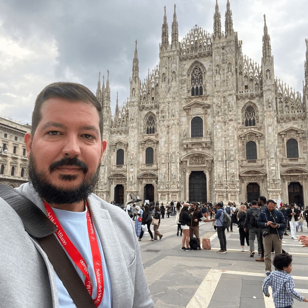 Yulian Monroy Visits Salone with Visionnaire and the Italian Trade Agency