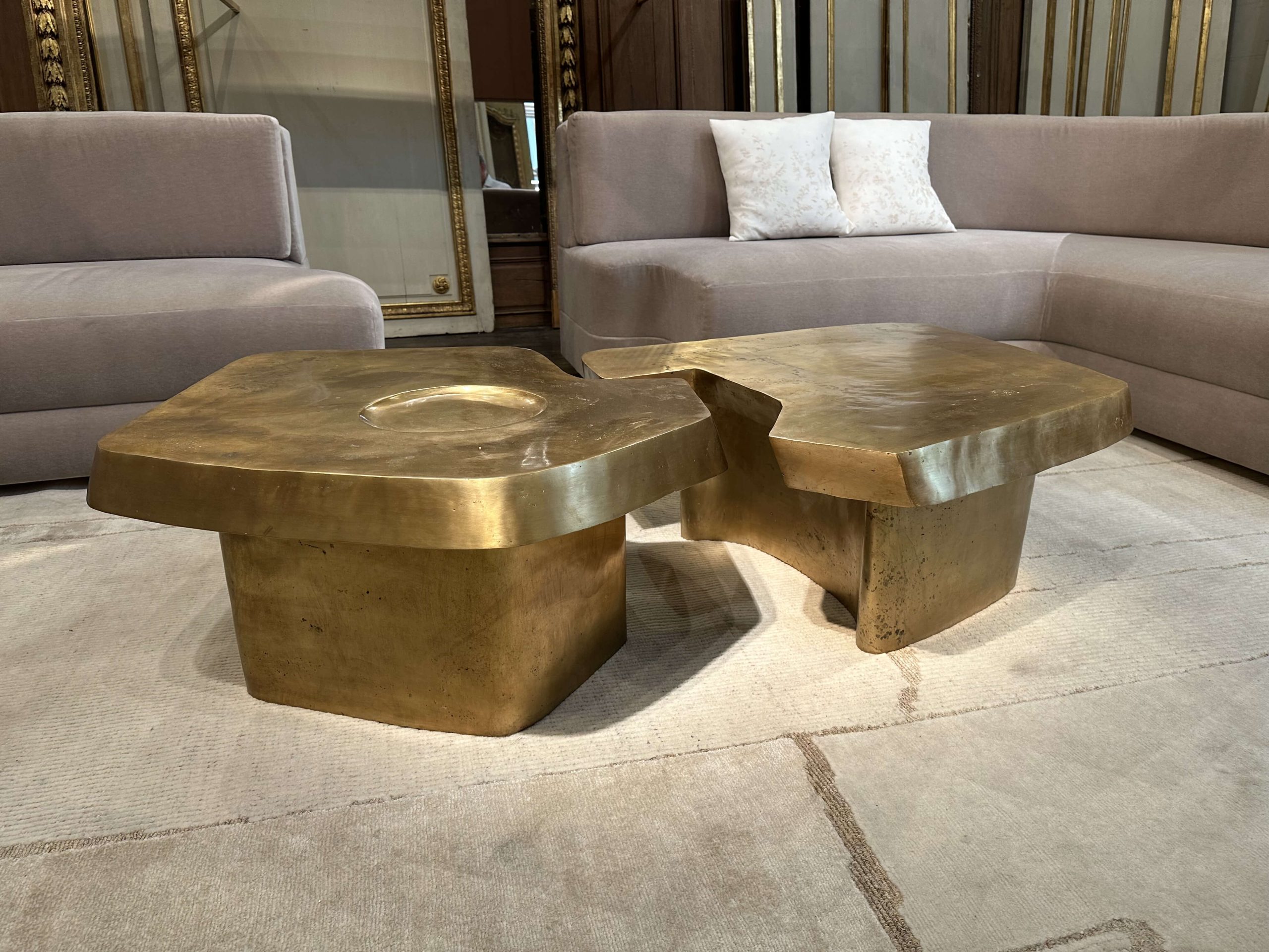 Coffee table available from FEAU&CIE; photo by David Charette