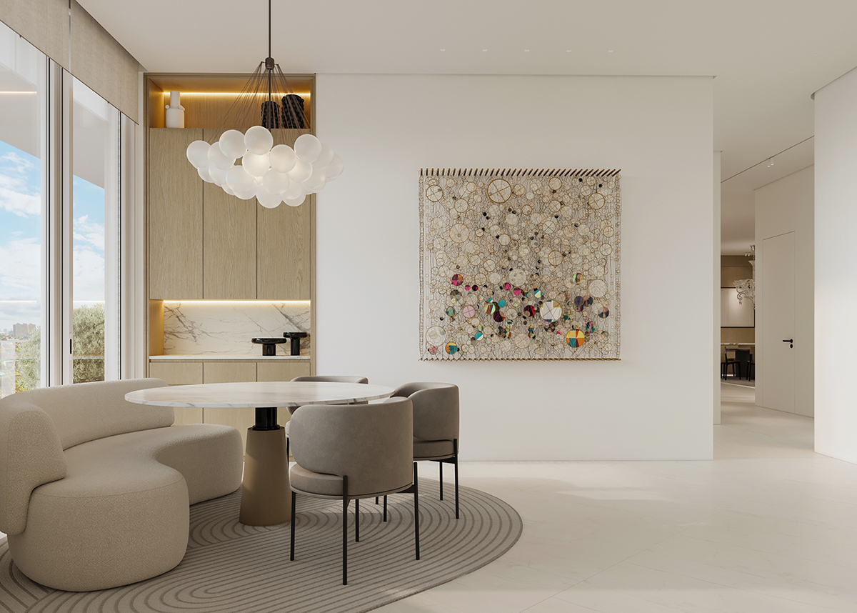 TURNBERRY Penthouse RENDERING FAMILY ROOM